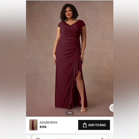 Red bridesmaid dress—AZAZIE DRESS - Picture 11 of 11